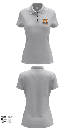 Womens Short Sleeve Performance Polo, Girls Tennis McDonogh School, Tennis, Teamtime, Team time, sublimation, custom sports apparel, team uniforms, spirit wear, spiritwear, sports uniforms, custom shirts, team store, custom team store, fundraiser sports, apparel fundraiser