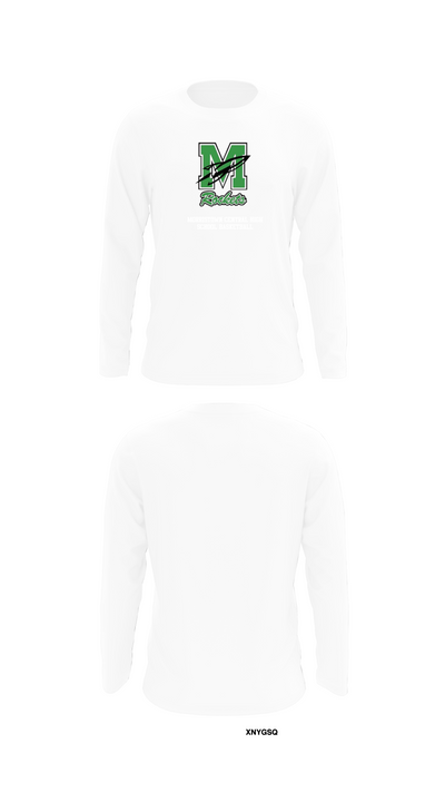 Morristown Central High School Basketball 37598008 Long Sleeve Performance Shirt 8