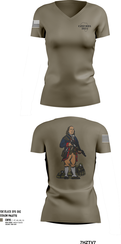 Womens Short Sleeve Vneck Shirt, Aco 1-111, Army, Teamtime, Team time, sublimation, custom sports apparel, team uniforms, spirit wear, spiritwear, sports uniforms, custom shirts, team store, custom team store, fundraiser sports, apparel fundraiser