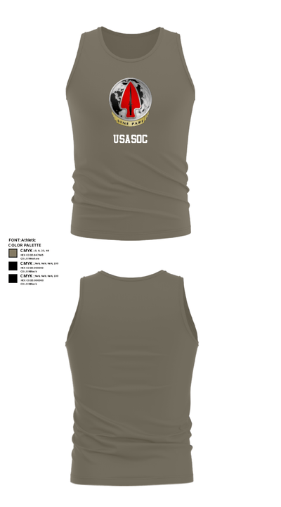 Usasoc 85355509 Tank Top - 79