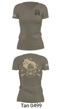 377th SMC 21529568 Women's Short Sleeve V-neck Shirt - 68