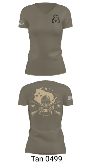 Womens Short Sleeve Vneck Shirt, 377th SMC, Army, Teamtime, Team time, sublimation, custom sports apparel, team uniforms, spirit wear, spiritwear, sports uniforms, custom shirts, team store, custom team store, fundraiser sports, apparel fundraiser
