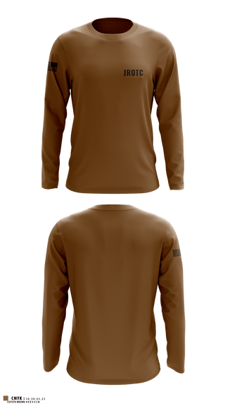 Long Sleeve Performance Shirt, JROTC, Army, Teamtime, Team time, sublimation, custom sports apparel, team uniforms, spirit wear, spiritwear, sports uniforms, custom shirts, team store, custom team store, fundraiser sports, apparel fundraiser