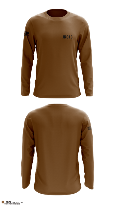JROTC 77608115 Long Sleeve Performance Shirt - 2