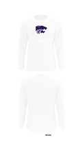 Mount Calm High School Football 68201943 Long Sleeve Performance Shirt - 8