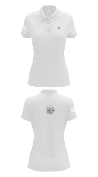 Womens Short Sleeve Performance Polo, Armstrong Towing & Recovery LLC, , Teamtime, Team time, sublimation, custom sports apparel, team uniforms, spirit wear, spiritwear, sports uniforms, custom shirts, team store, custom team store, fundraiser sports, apparel fundraiser