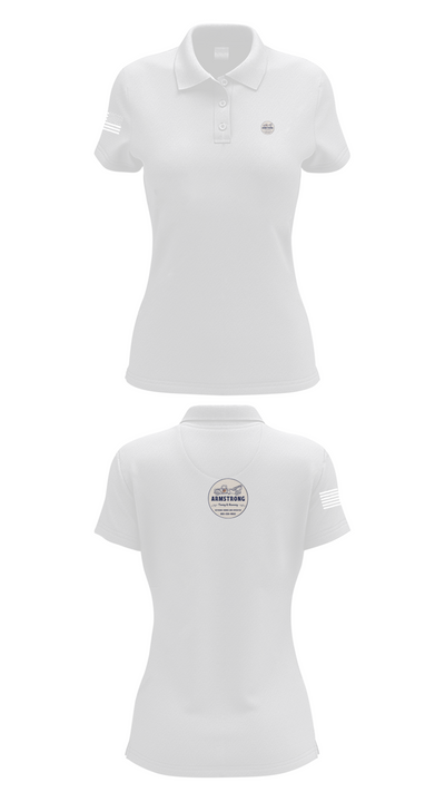 Armstrong Towing & Recovery LLC 19336053 Women's Short Sleeve Performance Polo  - 17