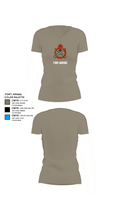 FMS Moore 83066116 Women's Short Sleeve V-neck Shirt - 64