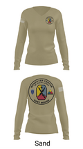 Fort moore 23614259 Women's Long Sleeve V-neck Shirt - 97
