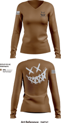 We are The already dead 5574670 Women's Long Sleeve V-neck Shirt - 6