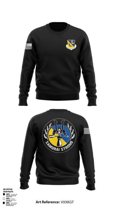 374 Airlift Wing 4481775 Crew Neck Sweatshirt - 1