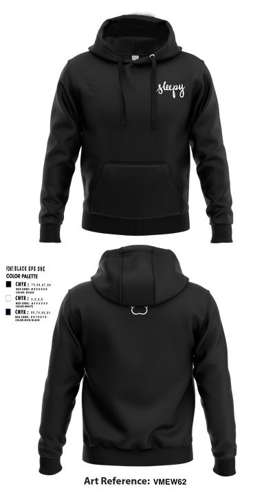 TeamSleepy 😺 Hoodie - 1