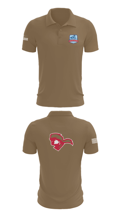 Gibson County High School Soccer 62216524 Short Sleeve Performance Polo - 3