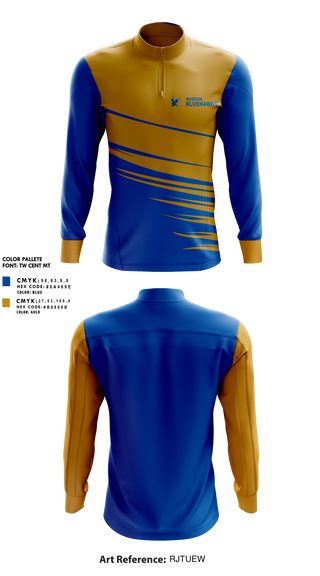 Quarter Zip Jacket, Hudson High School Bowling, Bowling, Teamtime, Team time, sublimation, custom sports apparel, team uniforms, spirit wear, spiritwear, sports uniforms, custom shirts, team store, custom team store, fundraiser sports, apparel fundraiser