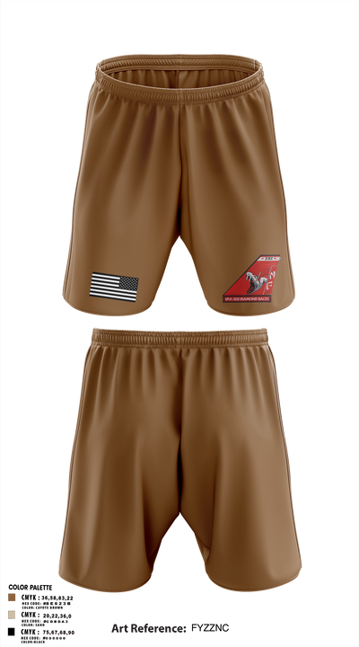 VFA-102 23546693 Athletic Shorts With Pockets - 1