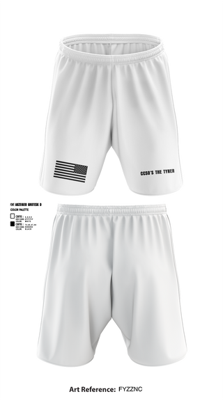 Athletic Shorts With Pockets, CCSO’s The Tyner, Police, Teamtime, Team time, sublimation, custom sports apparel, team uniforms, spirit wear, spiritwear, sports uniforms, custom shirts, team store, custom team store, fundraiser sports, apparel fundraiser