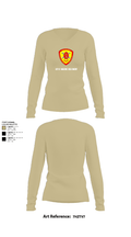 10th Marine Regiment 91436879 Women's Long Sleeve V-neck Shirt - 82