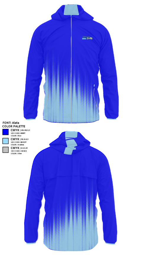 Windbreaker, South River High School Tennis, Tennis, Teamtime, Team time, sublimation, custom sports apparel, team uniforms, spirit wear, spiritwear, sports uniforms, custom shirts, team store, custom team store, fundraiser sports, apparel fundraiser