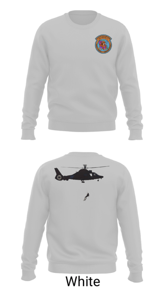 Crew Neck Sweatshirt, CGAS Nola, Coast Guard, Teamtime, Team time, sublimation, custom sports apparel, team uniforms, spirit wear, spiritwear, sports uniforms, custom shirts, team store, custom team store, fundraiser sports, apparel fundraiser