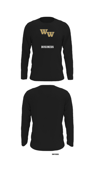 Long Sleeve Performance Shirt, Student of Western Wayne, , Teamtime, Team time, sublimation, custom sports apparel, team uniforms, spirit wear, spiritwear, sports uniforms, custom shirts, team store, custom team store, fundraiser sports, apparel fundraiser