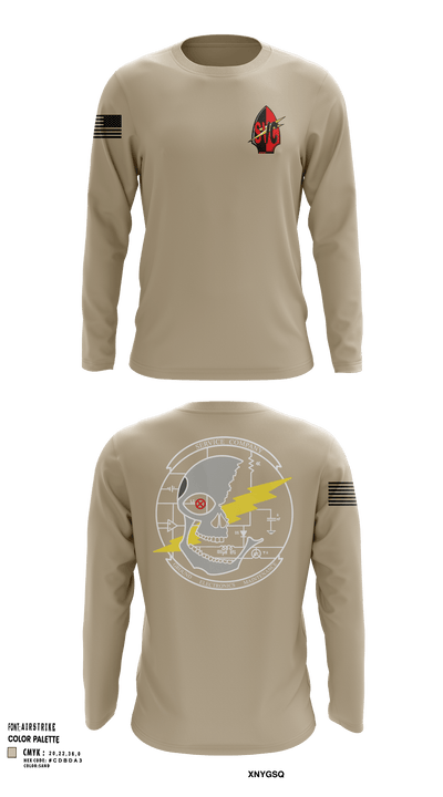 7th Communication Bn 61854612 Long Sleeve Performance Shirt 124