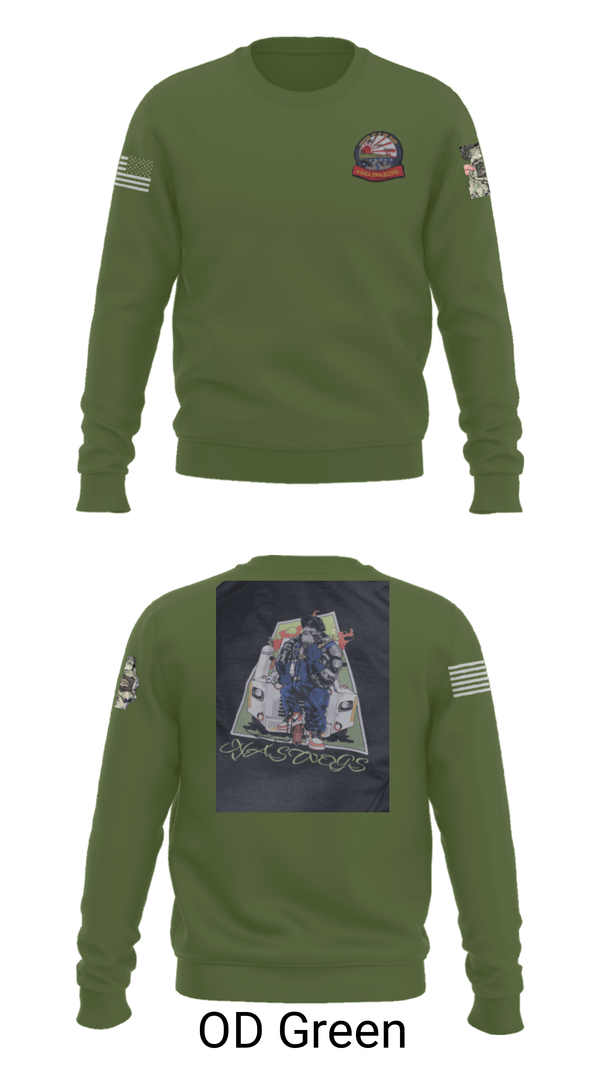 Crew Neck Sweatshirt, AIMD IWAKUNI, Navy, Teamtime, Team time, sublimation, custom sports apparel, team uniforms, spirit wear, spiritwear, sports uniforms, custom shirts, team store, custom team store, fundraiser sports, apparel fundraiser
