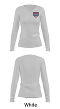 Southeast Nebraska Girls Fast Pitch Softball League 37032110 Women's Long Sleeve V-neck Shirt - 6