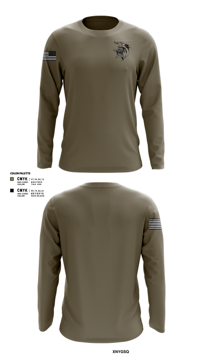 Marine Unit 18917131 Long Sleeve Performance Shirt 3