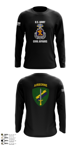 Long Sleeve Performance Shirt, Civil Affairs Schoolhouse, , Teamtime, Team time, sublimation, custom sports apparel, team uniforms, spirit wear, spiritwear, sports uniforms, custom shirts, team store, custom team store, fundraiser sports, apparel fundraiser