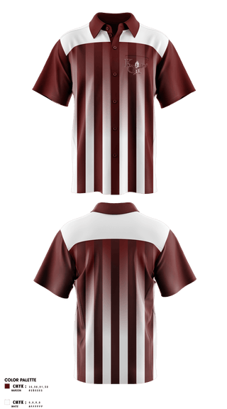 Short Sleeve Bowling Jersey, Kalamazoo Central High School Bowling, Bowling, Teamtime, Team time, sublimation, custom sports apparel, team uniforms, spirit wear, spiritwear, sports uniforms, custom shirts, team store, custom team store, fundraiser sports, apparel fundraiser