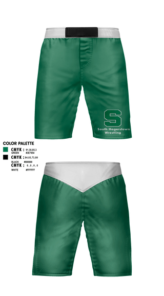Fight Shorts, South Hagerstown High School Wrestling, Wrestling, Teamtime, Team time, sublimation, custom sports apparel, team uniforms, spirit wear, spiritwear, sports uniforms, custom shirts, team store, custom team store, fundraiser sports, apparel fundraiser