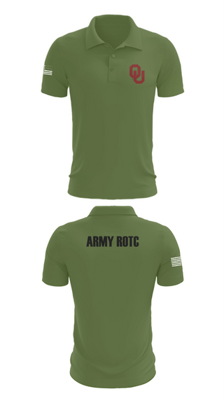 Short Sleeve Performance Polo, OU Army ROTC, Army, Teamtime, Team time, sublimation, custom sports apparel, team uniforms, spirit wear, spiritwear, sports uniforms, custom shirts, team store, custom team store, fundraiser sports, apparel fundraiser
