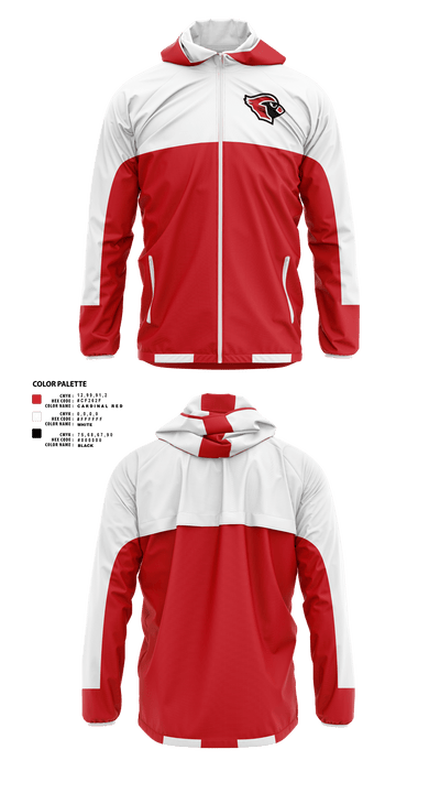 Lincoln High School Wrestling 87606479 Windbreaker - 40