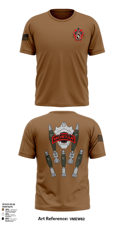Mortar 1-111 Short Sleeve Performance Shirt - 3