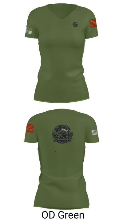 VAQ-131 90962102 Women's Short Sleeve V-neck Shirt - 46