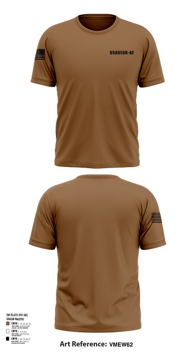 USAREUR-AF 81292805 Short Sleeve Performance Shirt - 119