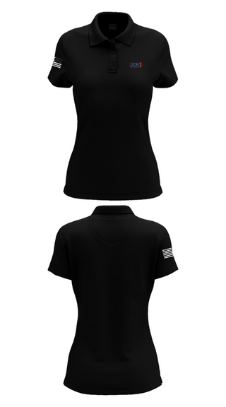 Womens Short Sleeve Performance Polo, JCB1 Multiservices, , Teamtime, Team time, sublimation, custom sports apparel, team uniforms, spirit wear, spiritwear, sports uniforms, custom shirts, team store, custom team store, fundraiser sports, apparel fundraiser