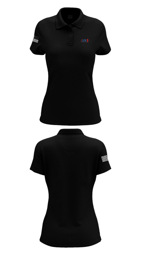 Womens Short Sleeve Performance Polo, JCB1 Multiservices, , Teamtime, Team time, sublimation, custom sports apparel, team uniforms, spirit wear, spiritwear, sports uniforms, custom shirts, team store, custom team store, fundraiser sports, apparel fundraiser