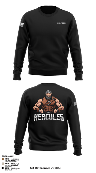 Crew Neck Sweatshirt, HHC, 710BSB, , Teamtime, Team time, sublimation, custom sports apparel, team uniforms, spirit wear, spiritwear, sports uniforms, custom shirts, team store, custom team store, fundraiser sports, apparel fundraiser