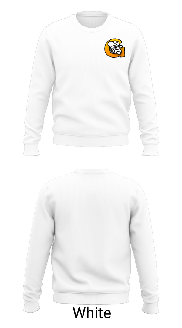 Crew Neck Sweatshirt, Grant Middle School, Spirit Store, Teamtime, Team time, sublimation, custom sports apparel, team uniforms, spirit wear, spiritwear, sports uniforms, custom shirts, team store, custom team store, fundraiser sports, apparel fundraiser