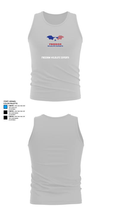 FREEDOM WILDLIFE EXPERTS 87096730 Tank Top - 13