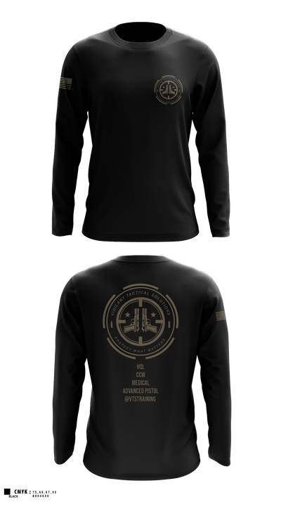 Vigilant Tactical Solutions Long Sleeve Performance Shirt 10