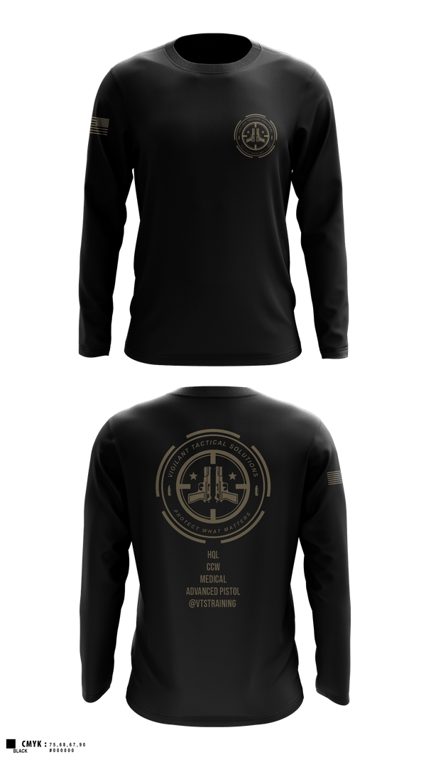 Long Sleeve Performance Shirt, Vigilante Tactical Solutions, , Teamtime, Team time, sublimation, custom sports apparel, team uniforms, spirit wear, spiritwear, sports uniforms, custom shirts, team store, custom team store, fundraiser sports, apparel fundraiser