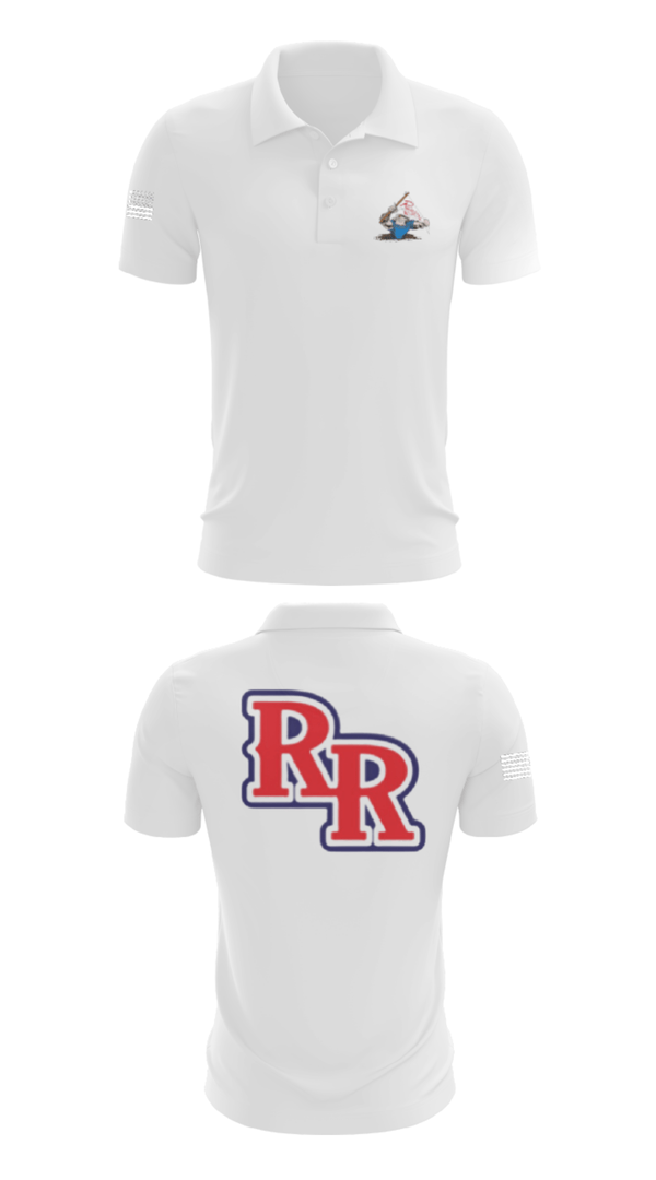 Short Sleeve Performance Polo, Rudder Middle School Soccer, Men's Soccer, Teamtime, Team time, sublimation, custom sports apparel, team uniforms, spirit wear, spiritwear, sports uniforms, custom shirts, team store, custom team store, fundraiser sports, apparel fundraiser