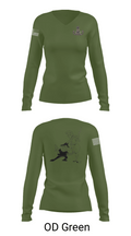 18th EOD Det 1033704 Women's Long Sleeve V-neck Shirt - 43