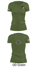 9th Comm Service company 88104614 Women's Short Sleeve V-neck Shirt - 48