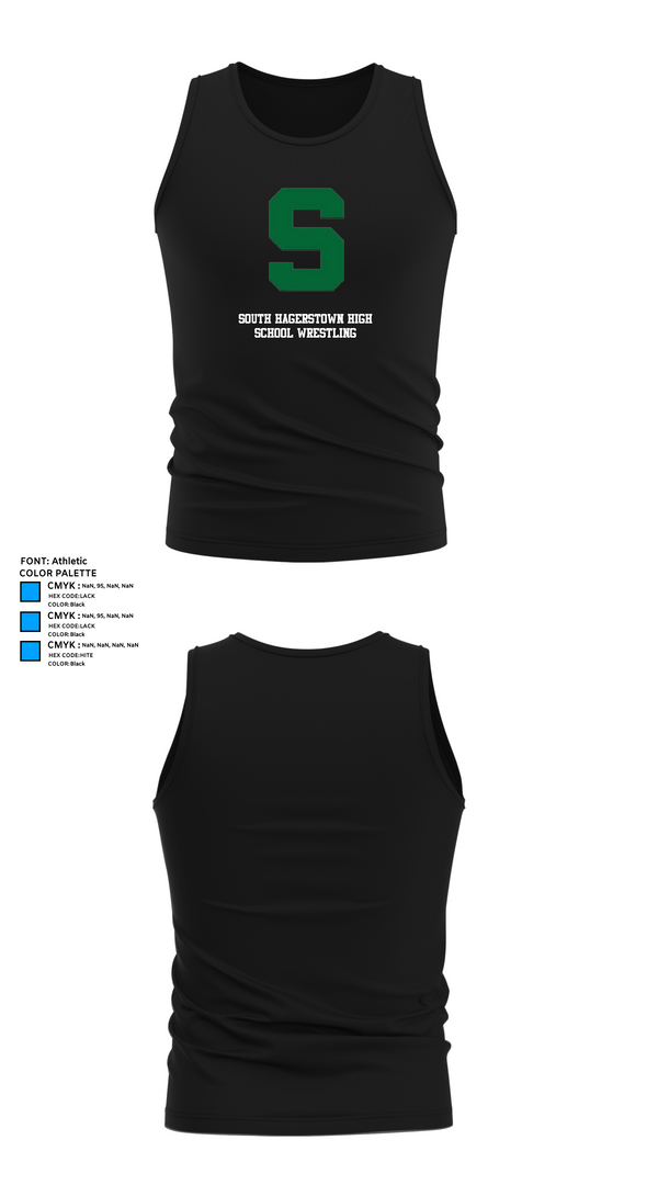 Tank Top, South Hagerstown High School Wrestling, Wrestling, Teamtime, Team time, sublimation, custom sports apparel, team uniforms, spirit wear, spiritwear, sports uniforms, custom shirts, team store, custom team store, fundraiser sports, apparel fundraiser