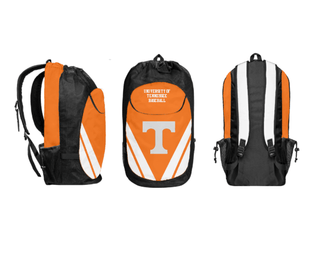 Gear Bag, University of Tennessee Baseball, Baseball, Teamtime, Team time, sublimation, custom sports apparel, team uniforms, spirit wear, spiritwear, sports uniforms, custom shirts, team store, custom team store, fundraiser sports, apparel fundraiser