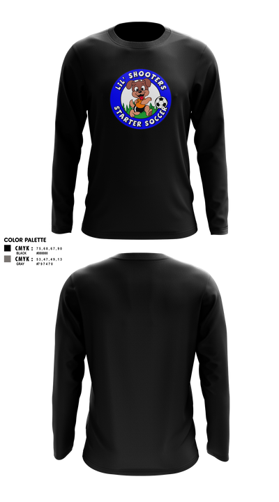 Lil' Shooters Starter Soccer 54199018 Long Sleeve Performance Shirt 2
