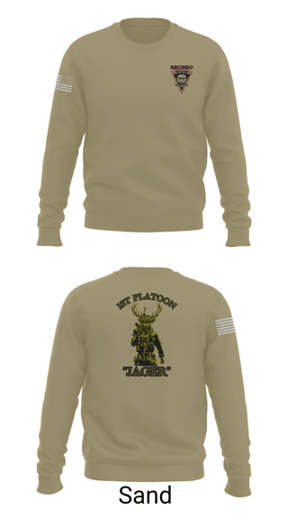 Crew Neck Sweatshirt, MFRC, Army, Teamtime, Team time, sublimation, custom sports apparel, team uniforms, spirit wear, spiritwear, sports uniforms, custom shirts, team store, custom team store, fundraiser sports, apparel fundraiser